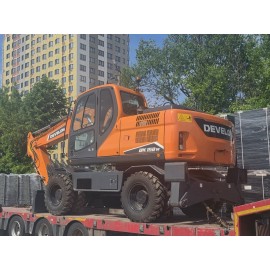 Отгрузка колесного экскаватора DEVELON DX150 — фото 10