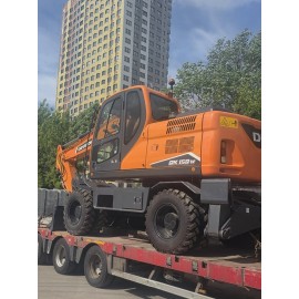 Отгрузка колесного экскаватора DEVELON DX150 — фото 27