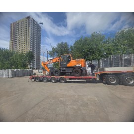 Отгрузка колесного экскаватора DEVELON DX150 — фото 29
