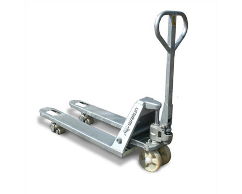 Ручная гидравлическая тележка c гальваническим покрытием WARUN HT-G