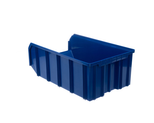 Пластиковый ящик Стелла-техник V-4-синий 502х305х184мм, 20 литров