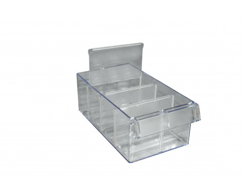 Перегородка короба Стелла-техник С-2-поперечная , прозрачная