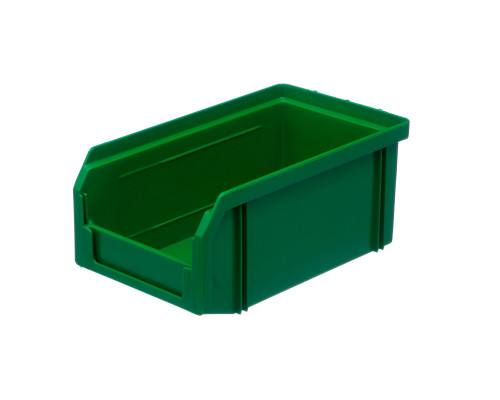 Пластиковый ящик Стелла-техник V-1-зеленый 172х102х75мм, 1 литр