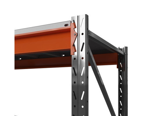 Стеллаж металлический Оптима, 2500x2500x785 мм. Ярусы: 3 шт. метал.