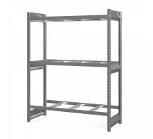 Стеллаж грузовой СГ Ультра (2500х1500х500) 3 яруса, без настила, для шин, дисков, колес