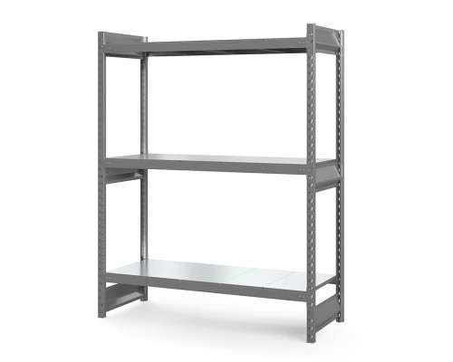 Стеллаж грузовой СГ Ультра (2000х1800х1000 мм) 3 яруса, цинк