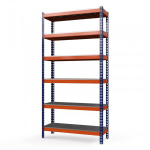 Стеллаж металлический Профи-Т 3000x1540x1005 мм. Ярусы: оцинк. мет. перф. усил. 6 шт.