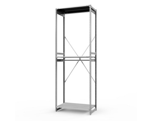 Стеллаж металлический ТСУ Универсал, 3000x1060x600 мм.Штанги: 2шт. Полки: метал. усил. 3 шт.