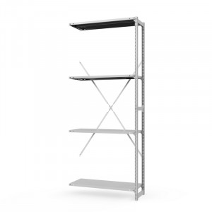 Секция приставная ТСУ Универсал, 2000x760x400 мм. Полки: метал. 4 шт.