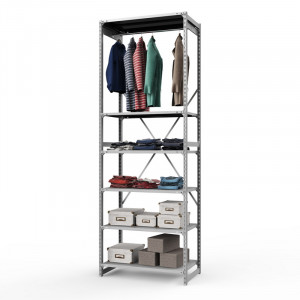 Стеллаж металлический ТСУ Универсал, 3000x1060x500 мм.Штанги: 1шт. Полки: метал. усил. 6 шт.