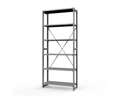 Стеллаж металлический ТСУ Универсал, 2000x1060x300 мм. Полки: метал. усил. 4 шт.