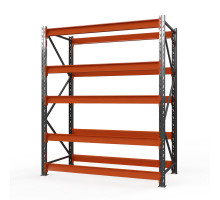 Стеллаж металлический Оптима, 3500x1250x785 мм. Ярусы: 5 шт. без настила