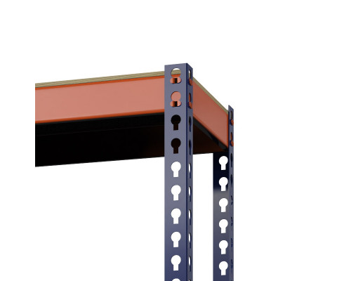 Стеллаж металлический Профи-Т 3000x1540x455 мм. Ярусы: фанера 6 шт.