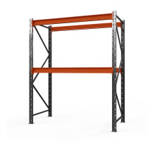 Стеллаж металлический Оптима, 2000x2500x785 мм. Ярусы: 2 шт. без настила