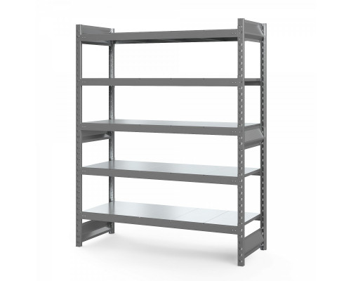 Стеллаж грузовой СГ Ультра (2000х1800х1000 мм) 5 ярусов, цинк