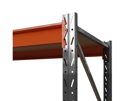 Стеллаж металлический Оптима, 3000x1530x785 мм. Ярусы: 5 шт. фанера