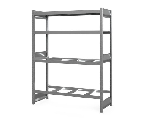 Стеллаж грузовой СГ Ультра (2000х1500х1000 мм) 4 яруса, без настила, для шин, дисков, колес