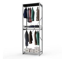 Стеллаж металлический ТСУ Универсал, 3000x1060x500 мм.Штанги: 2шт. Полки: метал. усил. 3 шт.