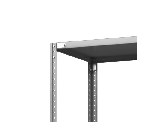 Стеллаж металлический ТС Лайт, 1500x1000x500 мм. Полки: 3 шт. метал.