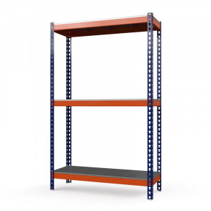 Стеллаж металлический Профи-Т 2000x1240x455 мм. Ярусы: оцинк. мет. усил. 3 шт.