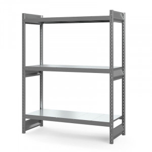 Стеллаж грузовой СГ Ультра (2500х2100х600 мм) 3 яруса, цинк