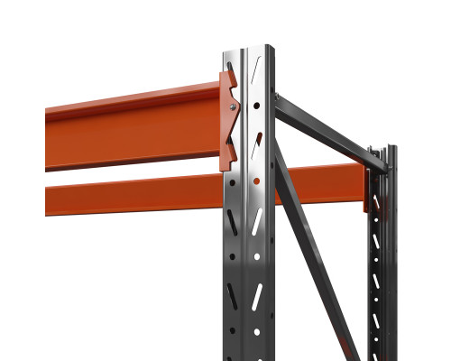 Стеллаж металлический Оптима, 3000x2500x785 мм. Ярусы: 4 шт. без настила