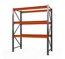 Стеллаж металлический Оптима, 3000x1250x785 мм. Ярусы: 3 шт. без настила