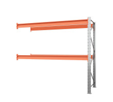 Секция приставная стеллажа металлического паллетного (2500х2700х1100 мм), 2 яруса