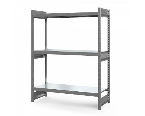 Стеллаж грузовой СГ Ультра (2000х1200х500 мм) 3 яруса, цинк