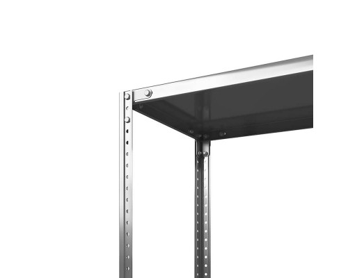 Стеллаж оцинкованный ТС Лайт, 2000x1000x400 мм., 4 полки