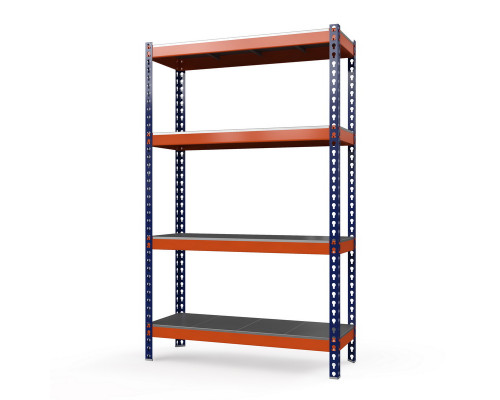 Стеллаж металлический Профи-Т 2500x1540x500 мм. Ярусы: оцинк. мет. усил. 4 шт.