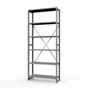 Стеллаж металлический ТСУ Универсал, 3000x760x300 мм. Полки: метал. 6 шт.
