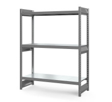 Стеллаж грузовой СГ Ультра (2500х2100х800 мм) 3 яруса, цинк