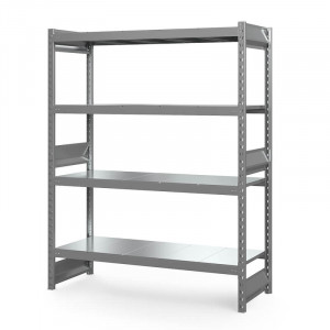Стеллаж грузовой СГ Ультра (2000х1500х600 мм) 4 яруса, цинк