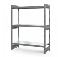 Стеллаж грузовой СГ Ультра (2500х1200х500 мм) 3 яруса, цинк