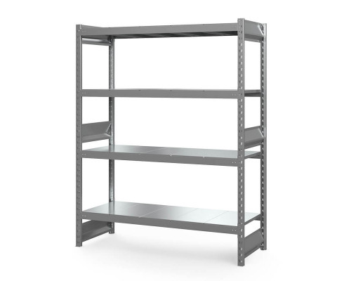 Стеллаж грузовой СГ Ультра (2000х1800х600 мм) 4 яруса, цинк