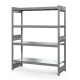 Стеллаж грузовой СГ Ультра (2500х2100х1000 мм) 4 яруса, цинк