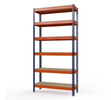 Стеллаж металлический Профи-Т 3000x1240x1005 мм. Ярусы: фанера 6 шт.