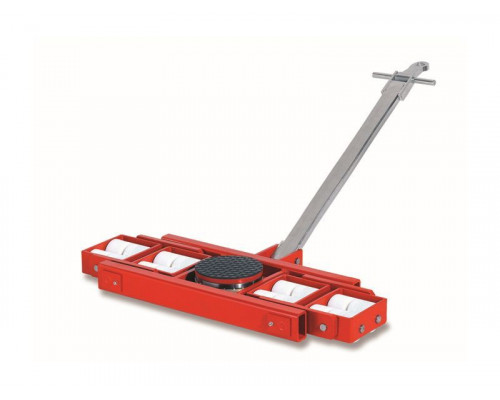 Роликовая платформа поворотная TOR X24 г/п 24 т (с ручкой)