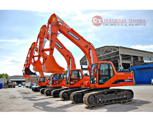 Гусеничные экскаваторы Doosan (Develon) S225NLC-V