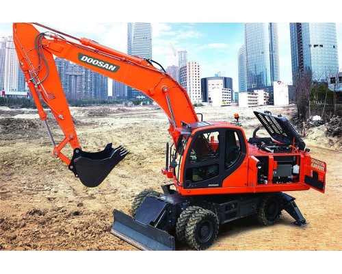 Колесный экскаватор DEVELON DX210WA